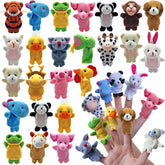 XIPEGPA finger puppet set with fluffy fabric for engaging storytelling.