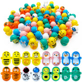 XIPEGPA mini tumbler dinosaurs for party favors and classroom decor.