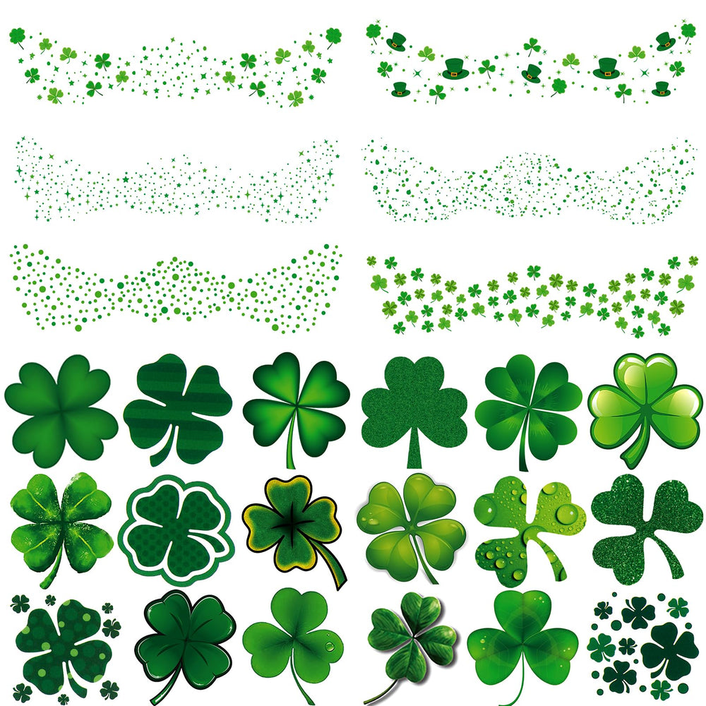 XIYOKA freckle tattoos sheet for St Patrick's Day, quick water transfer and party-ready look.
