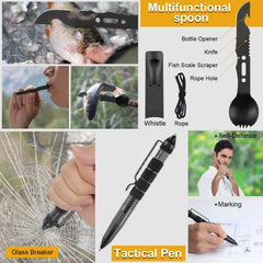 XKASE Survival Kit whistle for signaling during activities