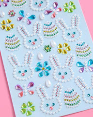 xo, Fetti bunny faces gems for adorable spring party details