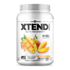 Xtend Mango Madness bottle shows sugar-free hydration and recovery potential.
