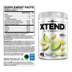 Xtend Original BCAA Powder scoop highlights easy mixing for workouts.