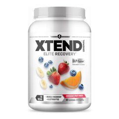 Xtend Original BCAAs Fruit Punch powder tub supports hydration and recovery after training