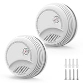 XUK 2-pack smoke detectors overview for home safety.