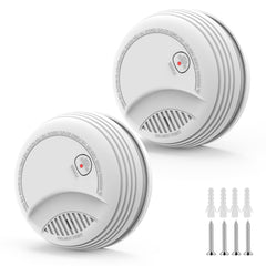 XUK 2-pack smoke detectors overview for home safety.