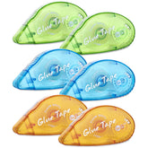 XUXU double-sided tape roller with smooth-roll action for easy adhesion.
