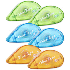 XUXU double-sided tape roller with smooth-roll action for easy adhesion.