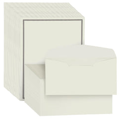 XXINMOH stationery paper sheets with black border for elegant letters