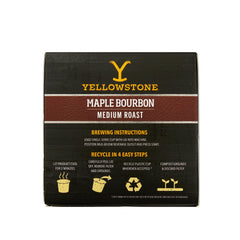 Y Yellowstone 100% Arabica beans ensure a clean, full-bodied cup.