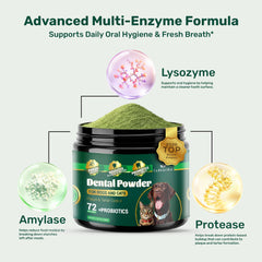 Yabercha enzyme and probiotic dental powder aids fresher breath