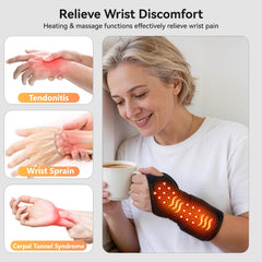 Yabuu wrist heating pad worn on the wrist for targeted warmth