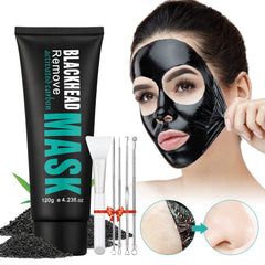 YAFUSIPE Peel Off Mask with activated charcoal purifies pores and removes excess oil.