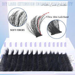 Yaiseiko D-curly matte black lashes maintain curl through the day.