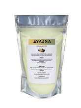 Yajna cocoa butter 1lb tub enhances skin hydration and smoothness.