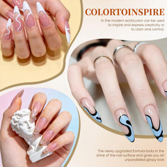YALSYNY eco-friendly resin gel polish with low odor.