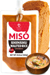 YAMASAN KYOTO UJI red miso paste tube for quick, authentic miso soup.