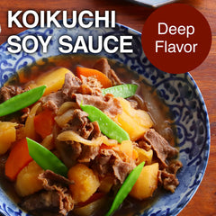 YAMASAN KYOTO UJI soy sauce drizzle enhances stir-fries' depth.