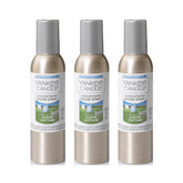 Yankee Candle Clean Cotton bottle sprayer for quick room refresh.