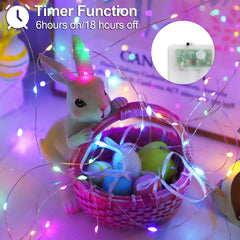 YAOZHOU battery pack fairy lights for flexible indoor or outdoor décor.