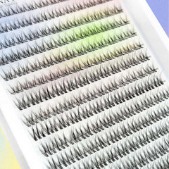 YASNAI lash clusters 9mm-36pieces add gentle length and fullness for everyday wear.