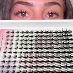 YASNAI Ultra-thin Clear Lash Band ensures seamless attachment and natural look.