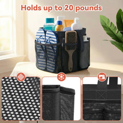 Reinforced bottom prevents tipping during travel or gym
