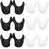 YAUNLEL crease protectors black pack front view prevent creases and preserve shape.