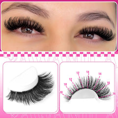 Yawamica D curl fluffy clusters enhance lift while staying comfortable all day.
