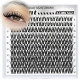 Yawamica Flaunt Lash Clusters 8-14mm wispy volume for everyday glam
