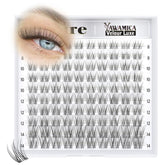 Yawamica Velure lash clusters 8-14mm CC curl for a natural daily lift.