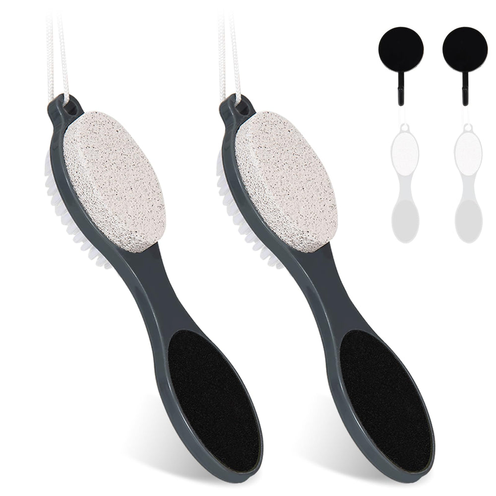 Yclin Foot File Callus Remover dual-sided head for deep cleansing and exfoliation at home.