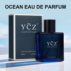 Ycz Charm Unfolds marine bottle with navy gloss ideal for travel