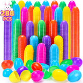YEAHBEER 288 Easter eggs in bright colors for hunts and decorations.