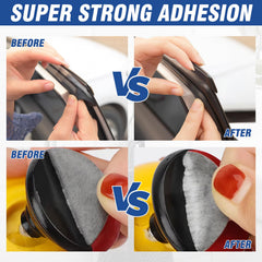 Apply promoter, wait briefly, then press tape for stronger adhesion.