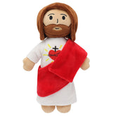 Yelakey 13-inch Jesus plush toy offers comforting hugs.