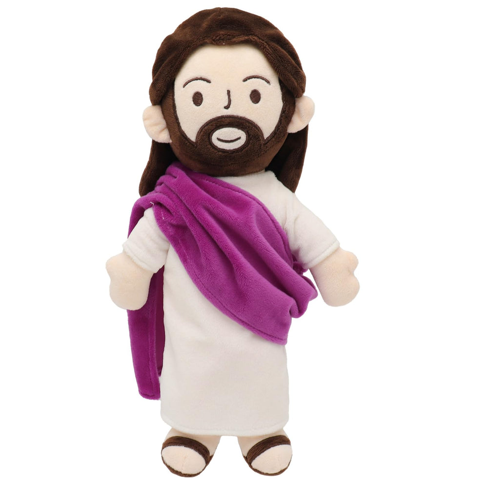 Yelakey Jesus plush 13inch front view, ideal for comforting hugs.