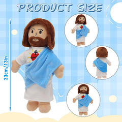 Yelakey Jesus plush for easy care and surface washing.
