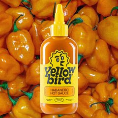 Yellowbird pantry pack two bottles offers convenient, ready-to-use heat for family meals.