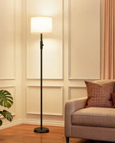 Yemela dimmable floor lamp base offers sturdy construction for flexible brightness in any room.