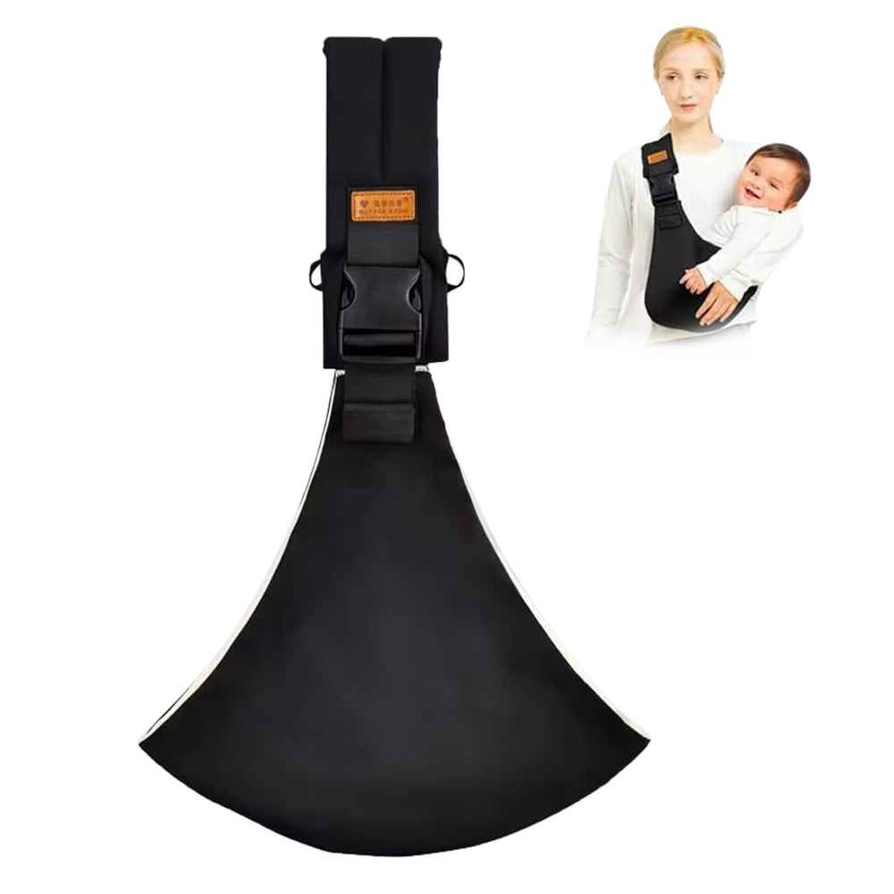 Yemyig baby sling carrier in compact fold for travel and storage