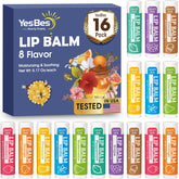 YesBes lip balm vanilla flavor for daily hydration and smooth lips.