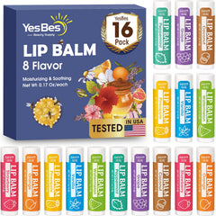YesBes lip balm vanilla flavor for daily hydration and smooth lips.