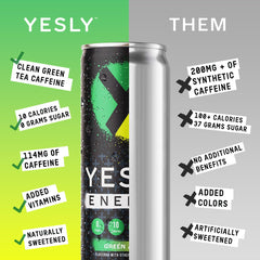 Yesly Mixed Berry can featuring berry-forward flavor and gentle sparkle.