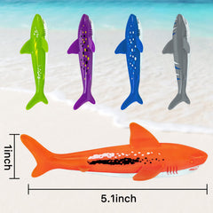 YHmall shark torpedo bandits for easy throwing and friendly pool games