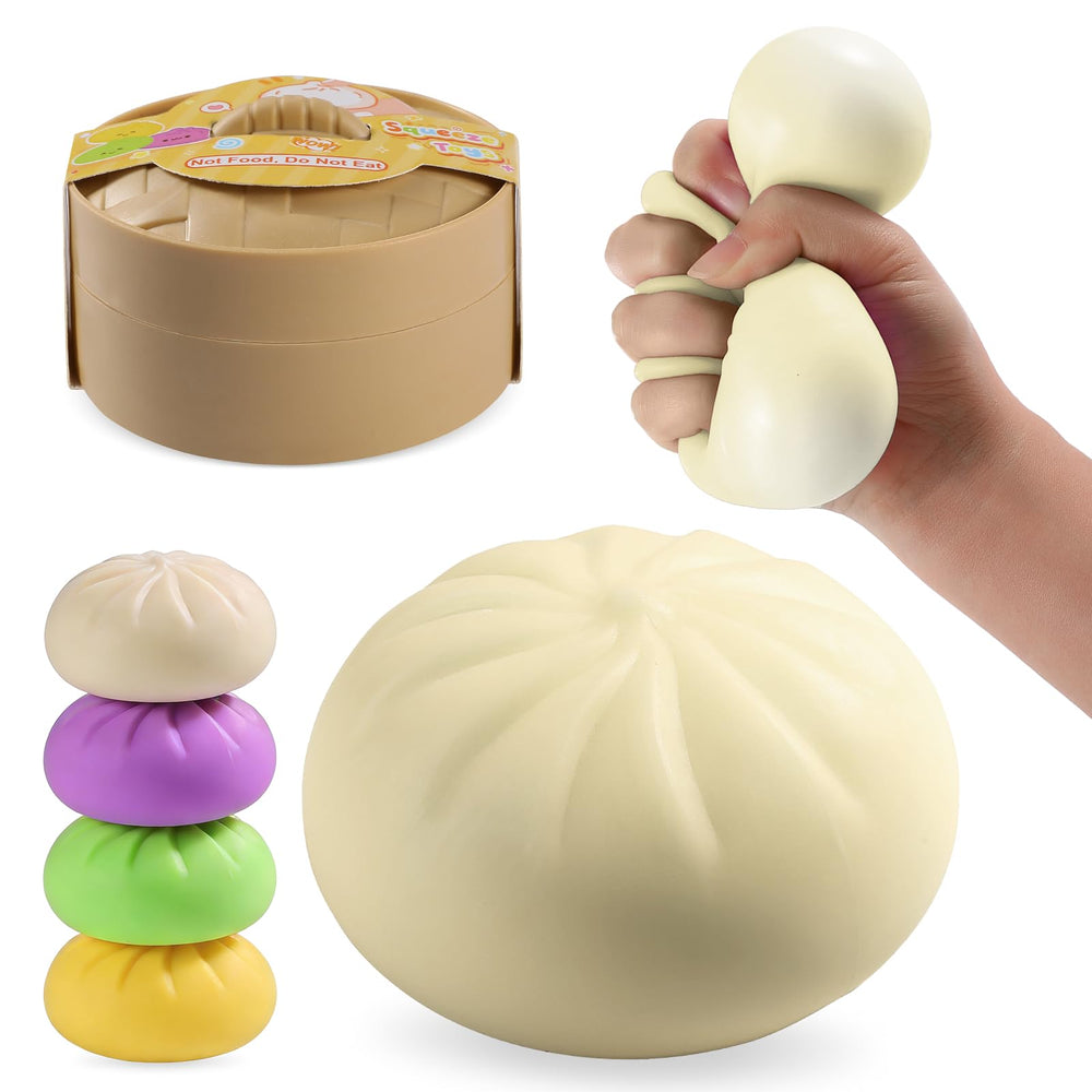 YHYAQYHYAX squishy dumpling in hand offers tactile stress relief and focus.