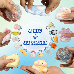 Yidayes Taba Squishy Pack includes a reusable storage box