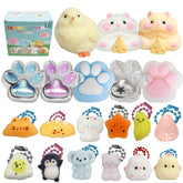 Yidayes Taba Squishy Pack with assorted shapes for tactile play and focus