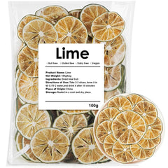 YiLing dried lime slices in a ready-to-use pack for cocktails.