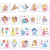 YINFENGKANHAI Disney Princess tattoos sheet 01 for party favors and kid-friendly crafts at home